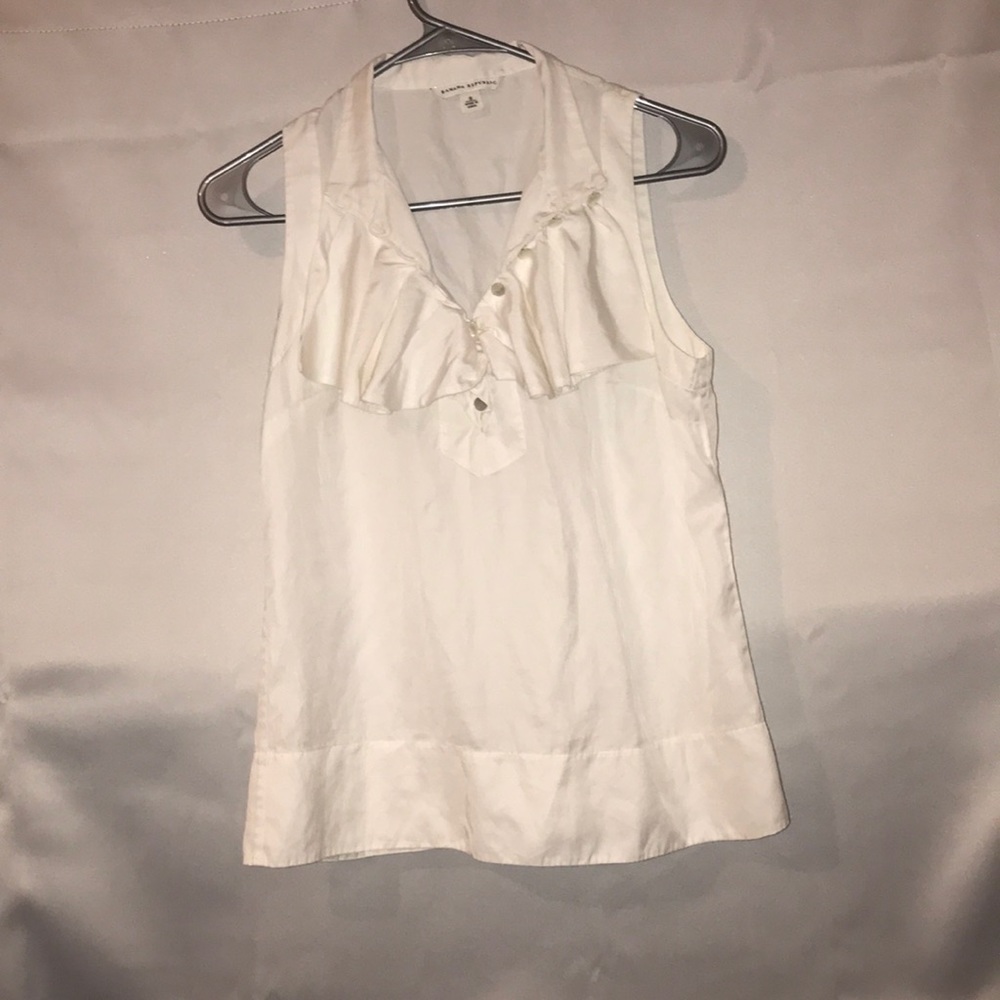 Banana Republic Republic Silk Sleeveless Top Sz SM